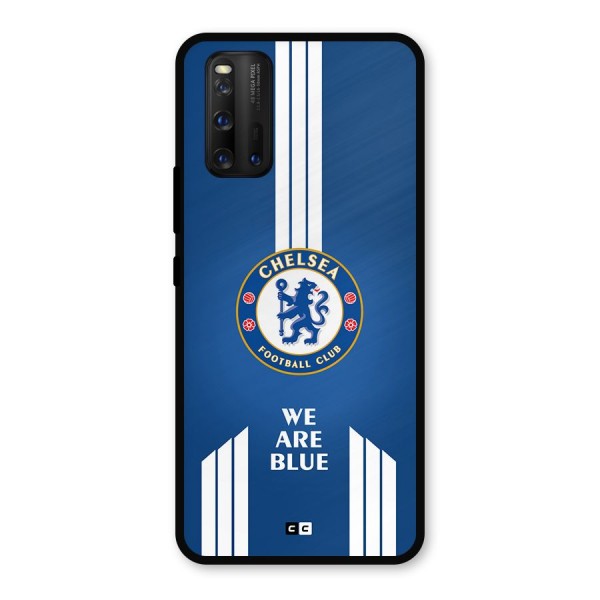 We Are Blue Metal Back Case for iQOO 3