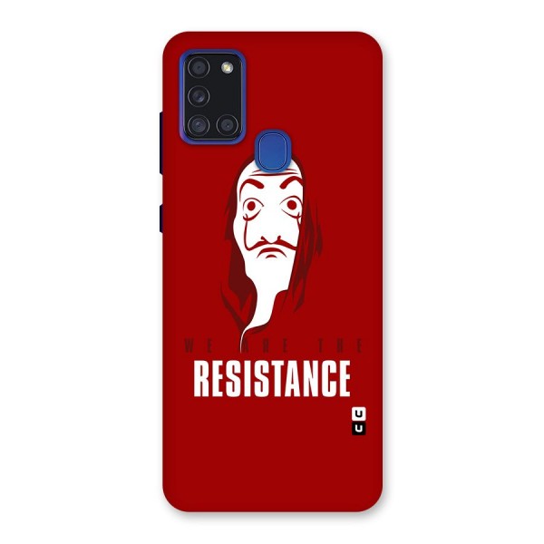 We Are Resistance Back Case for Galaxy A21s