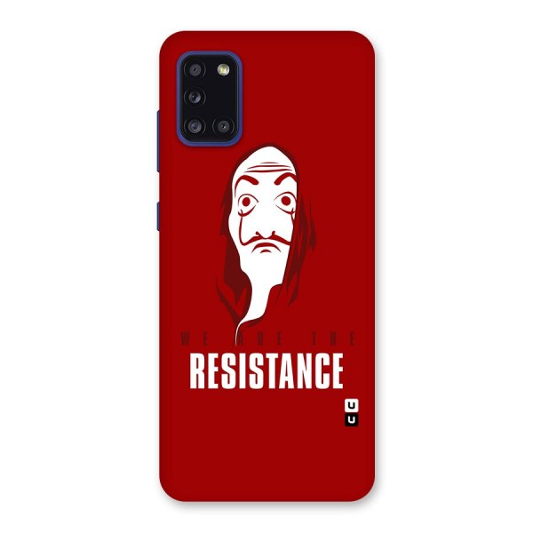 We Are Resistance Back Case for Galaxy A31