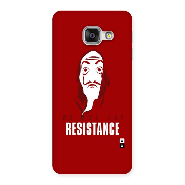 We Are Resistance Back Case for Galaxy A3 2016