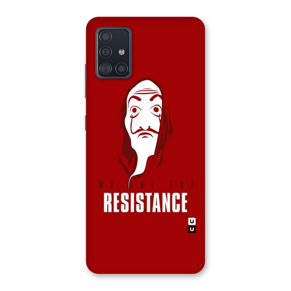 We Are Resistance Back Case for Galaxy A51