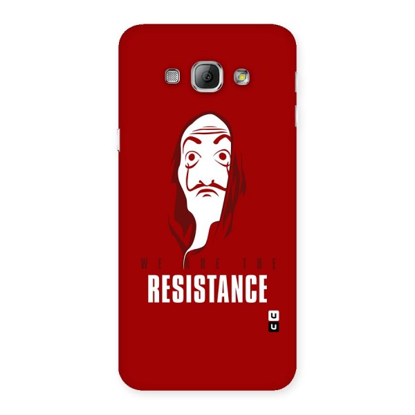 We Are Resistance Back Case for Galaxy A8