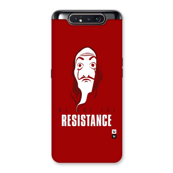 We Are Resistance Back Case for Galaxy A80