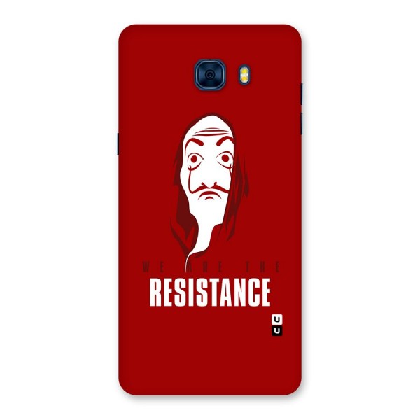 We Are Resistance Back Case for Galaxy C7 Pro