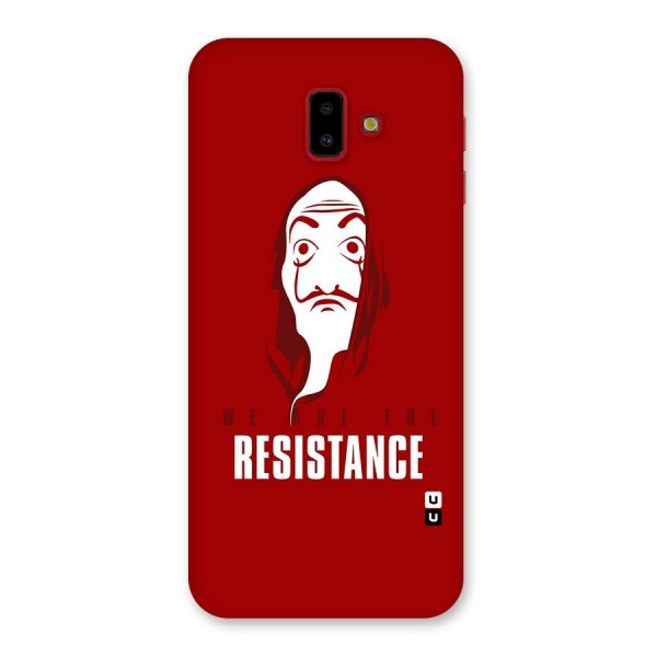 We Are Resistance Back Case for Galaxy J6 Plus