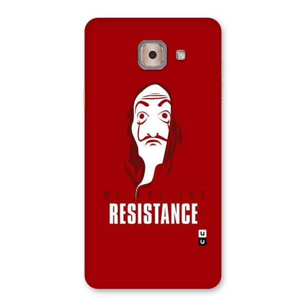 We Are Resistance Back Case for Galaxy J7 Max