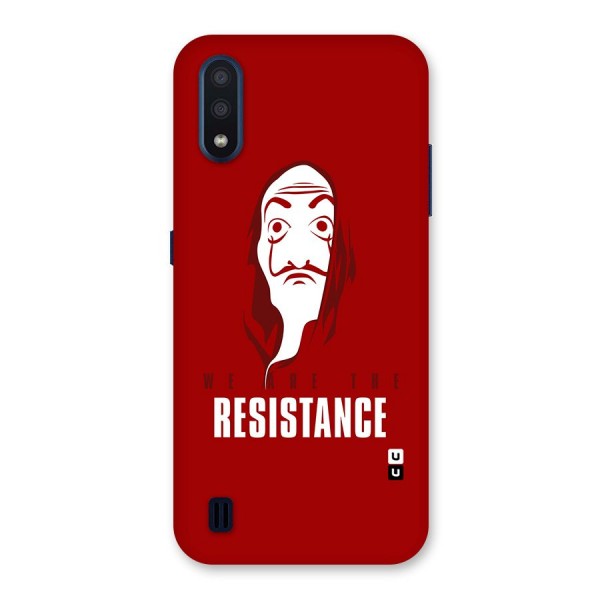 We Are Resistance Back Case for Galaxy M01