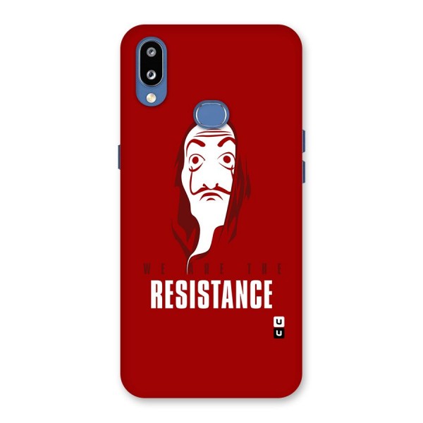 We Are Resistance Back Case for Galaxy M01s