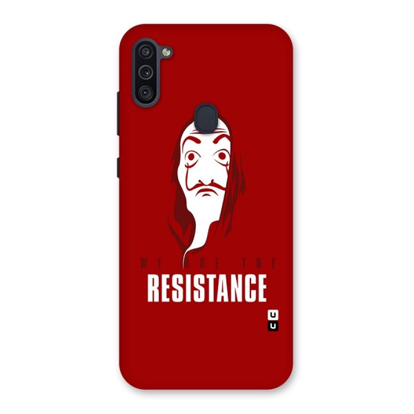 We Are Resistance Back Case for Galaxy M11