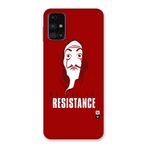 We Are Resistance Back Case for Galaxy M31s