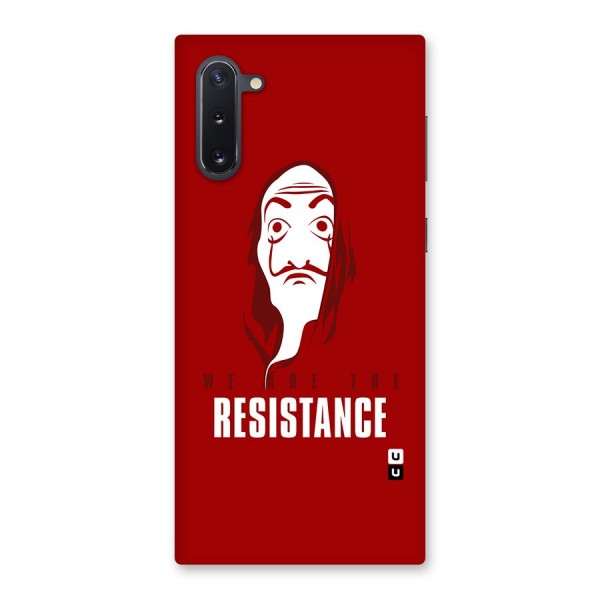 We Are Resistance Back Case for Galaxy Note 10