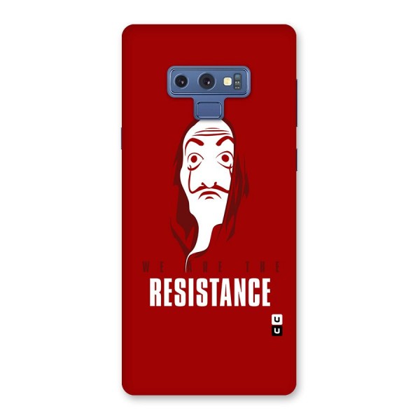 We Are Resistance Back Case for Galaxy Note 9