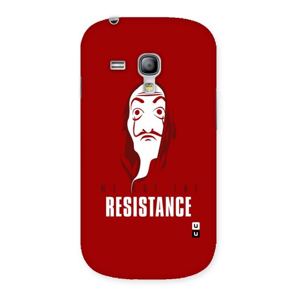 We Are Resistance Back Case for Galaxy S3 Mini