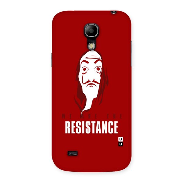 We Are Resistance Back Case for Galaxy S4 Mini