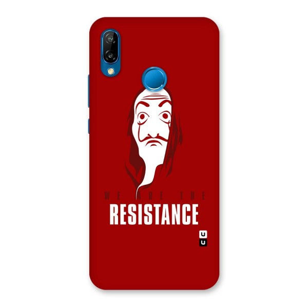 We Are Resistance Back Case for Huawei P20 Lite