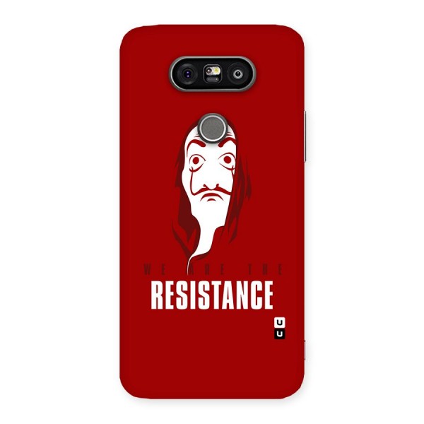 We Are Resistance Back Case for LG G5