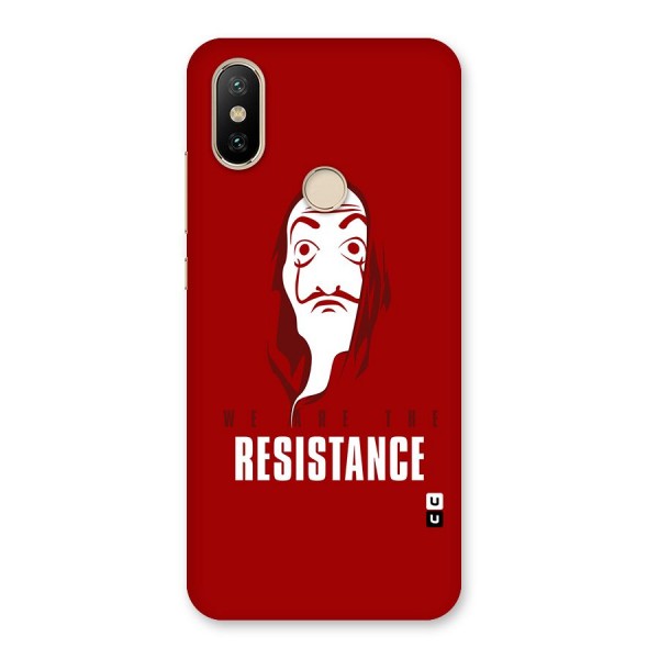 We Are Resistance Back Case for Mi A2