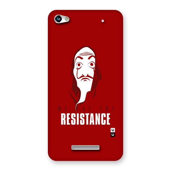 We Are Resistance Back Case for Micromax Hue 2