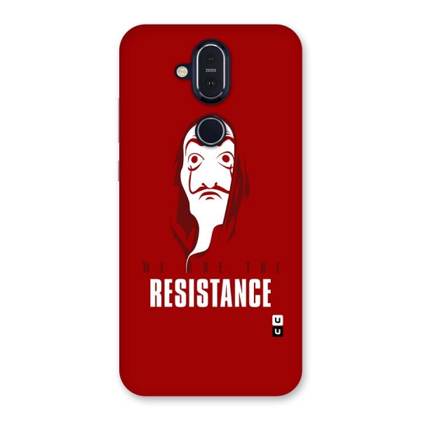 We Are Resistance Back Case for Nokia 8.1