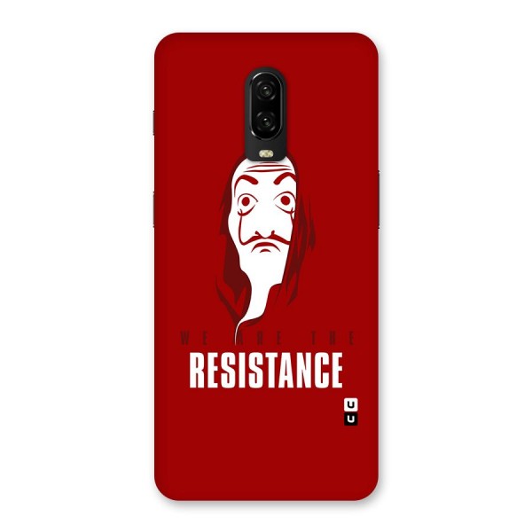 We Are Resistance Back Case for OnePlus 6T