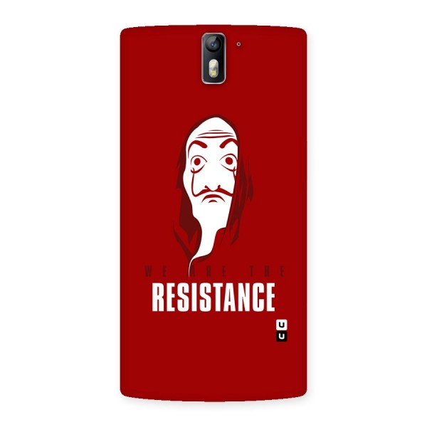 We Are Resistance Back Case for One Plus One