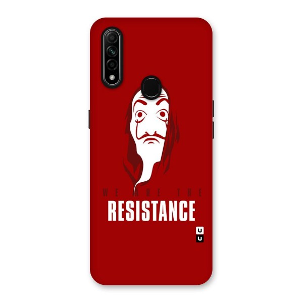 We Are Resistance Back Case for Oppo A31