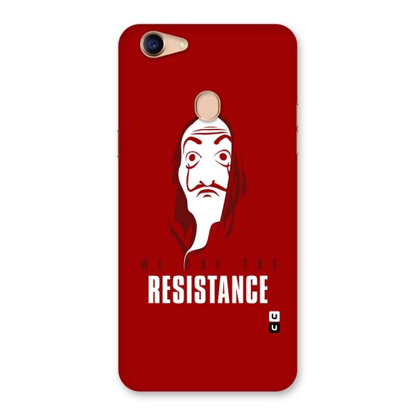 We Are Resistance Back Case for Oppo F5