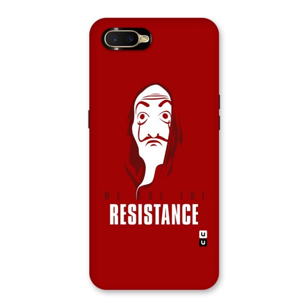 We Are Resistance Back Case for Oppo K1