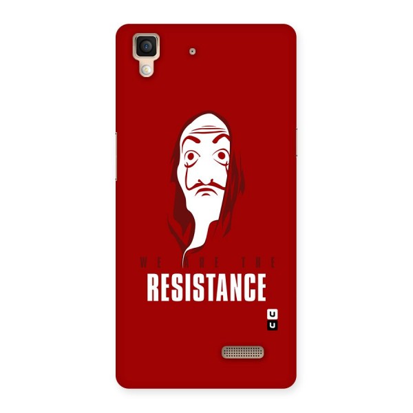 We Are Resistance Back Case for Oppo R7