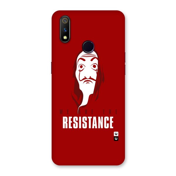 We Are Resistance Back Case for Realme 3 Pro