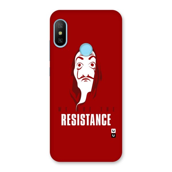 We Are Resistance Back Case for Redmi 6 Pro