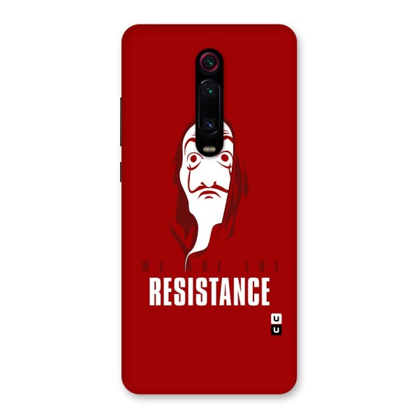 We Are Resistance Back Case for Redmi K20