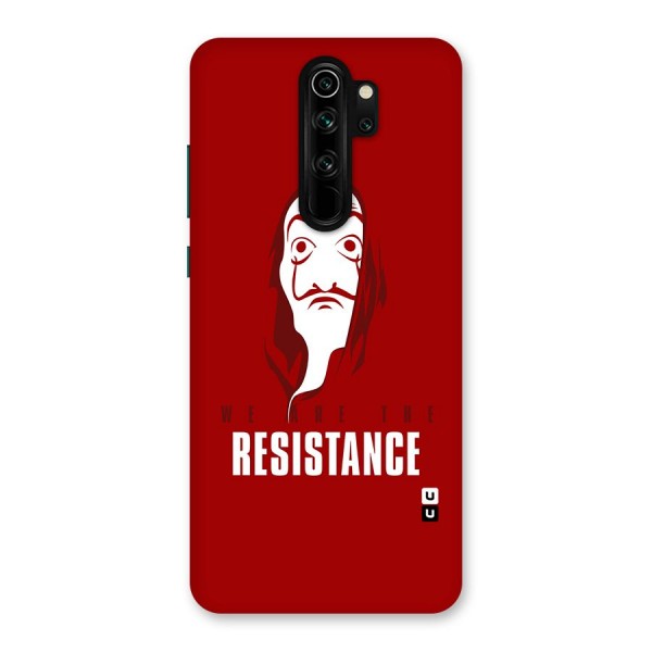 We Are Resistance Back Case for Redmi Note 8 Pro