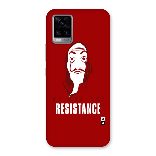 We Are Resistance Back Case for Vivo V20