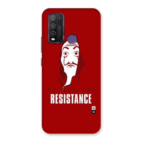 We Are Resistance Back Case for Vivo Y30