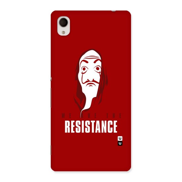 We Are Resistance Back Case for Xperia M4 Aqua