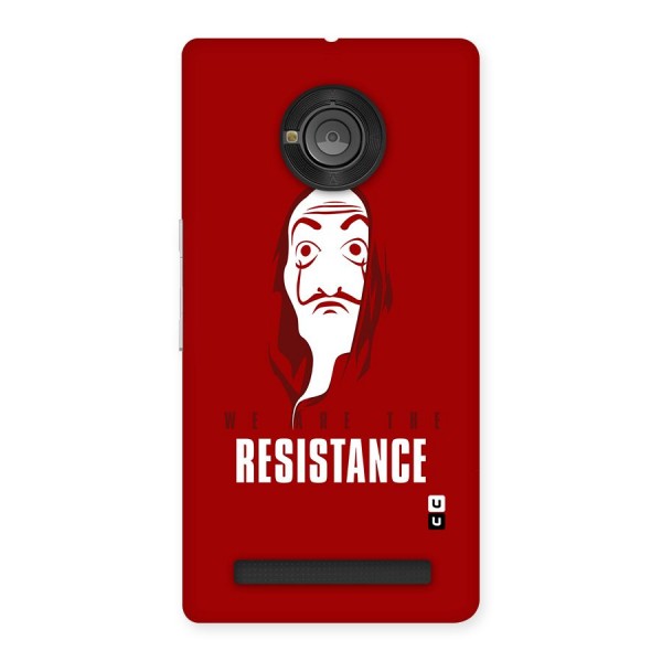 We Are Resistance Back Case for Yu Yuphoria