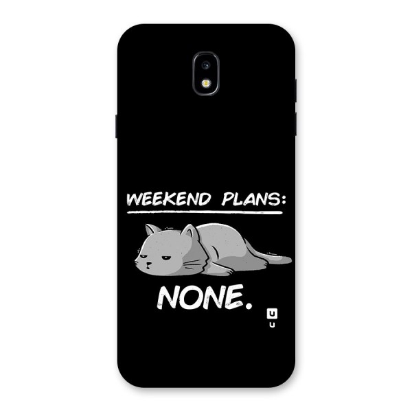 Weekend Plans None Back Case for Galaxy J7 Pro