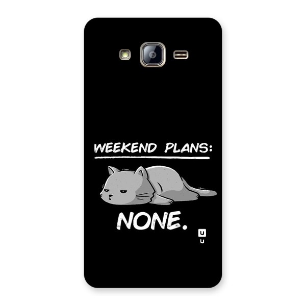 Weekend Plans None Back Case for Galaxy On5