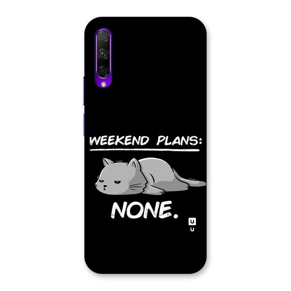 Weekend Plans None Back Case for Honor 9X Pro
