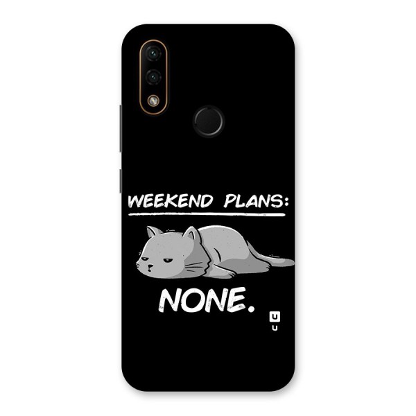 Weekend Plans None Back Case for Lenovo A6 Note