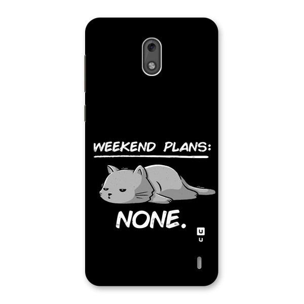 Weekend Plans None Back Case for Nokia 2