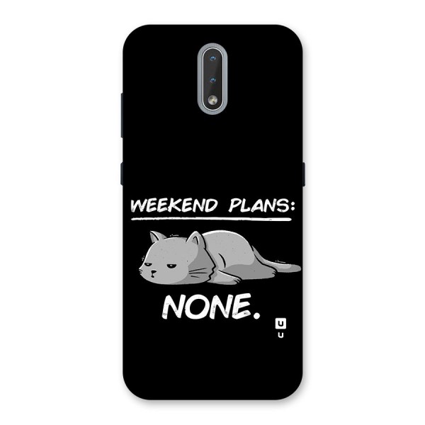 Weekend Plans None Back Case for Nokia 2.3