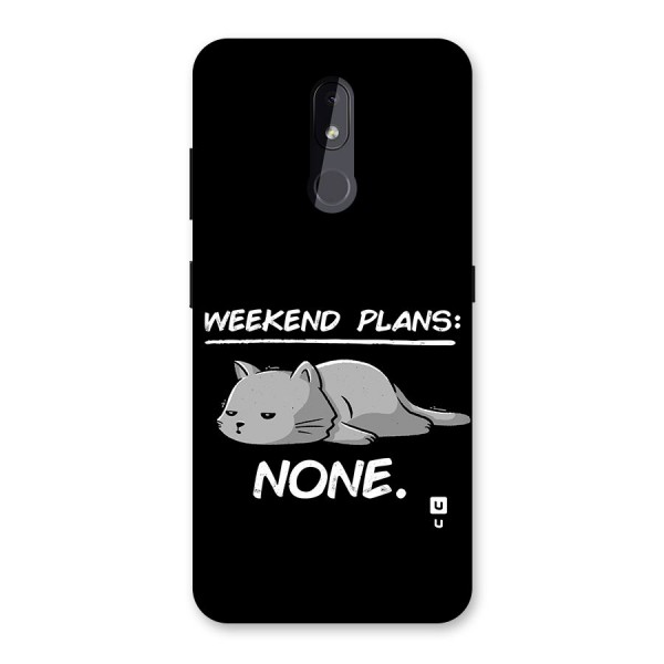 Weekend Plans None Back Case for Nokia 3.2