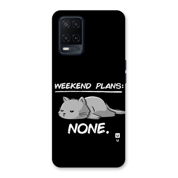 Weekend Plans None Back Case for Oppo A54