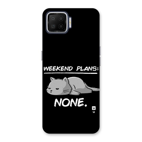 Weekend Plans None Back Case for Oppo F17