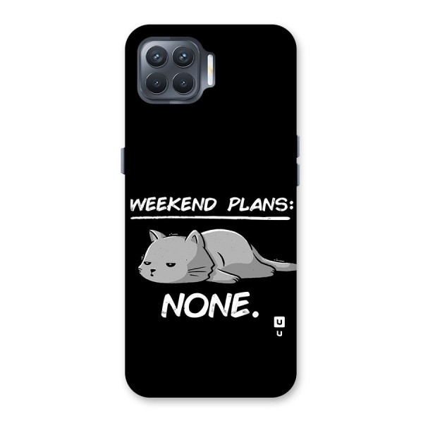 Weekend Plans None Back Case for Oppo F17 Pro