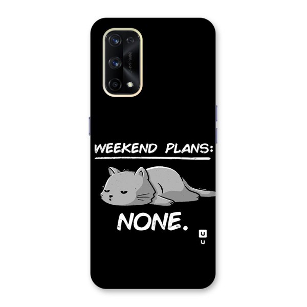 Weekend Plans None Glass Back Case for Realme X7 Pro