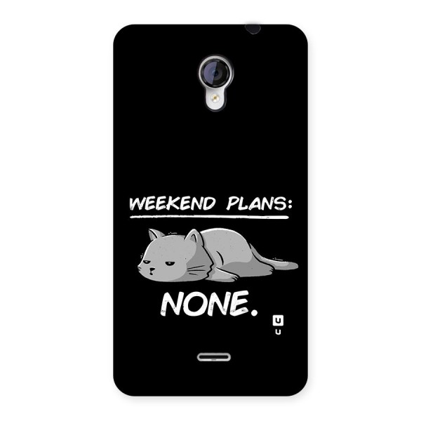 Weekend Plans None Back Case for Unite 2 A106