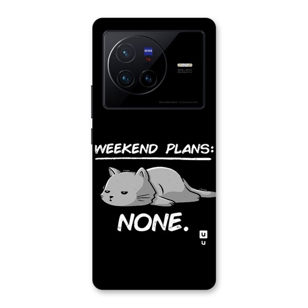 Weekend Plans None Back Case for Vivo X80